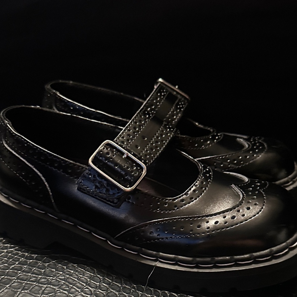 T.U.K  Black Mary Jane Shoes
